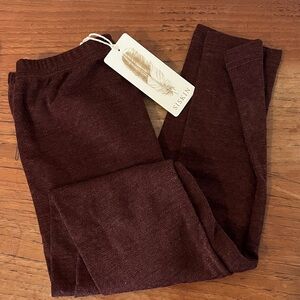 Mamaowl Siskin Wool Pointelle Leggings